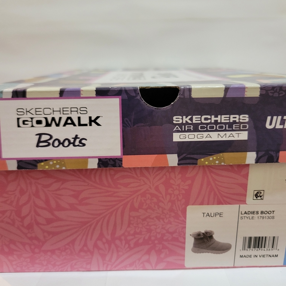 Skechers Womens Go Walk Air Cooled Goga Mat Boots - Picture 7 of 7